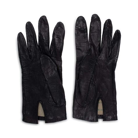 YSL hats and gloves